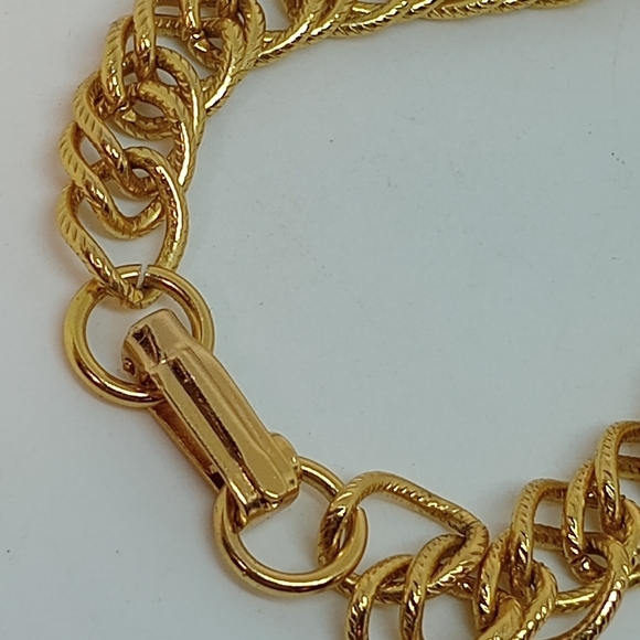 * Vintage Signed Hobco House Of Borvani New House Real Estate Charm Bracelet - Picture 5 of 6